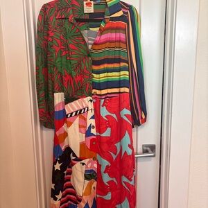 FARM Rio Vibrant Multicolor Patterned Garment